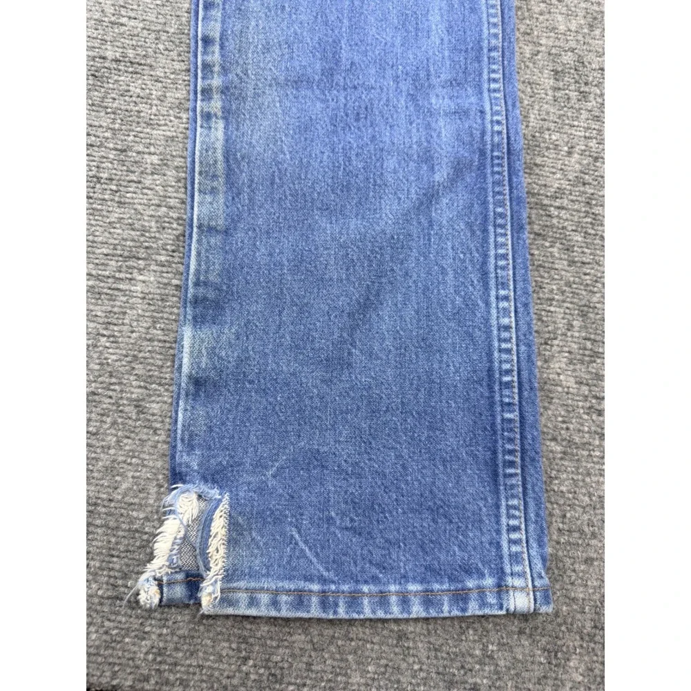 Wrangler 13MWZ Mens Blue Cowboy Cut Jeans 31x36‎ Made in USA Y2K Vintage Denim